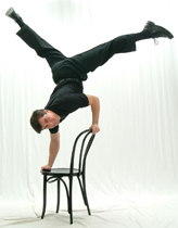 Dave Thurmon chair handstand